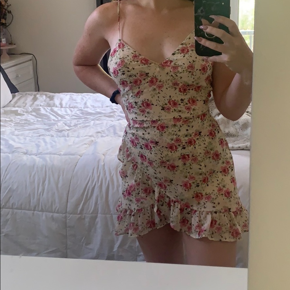 Dolls kill floral mini dress